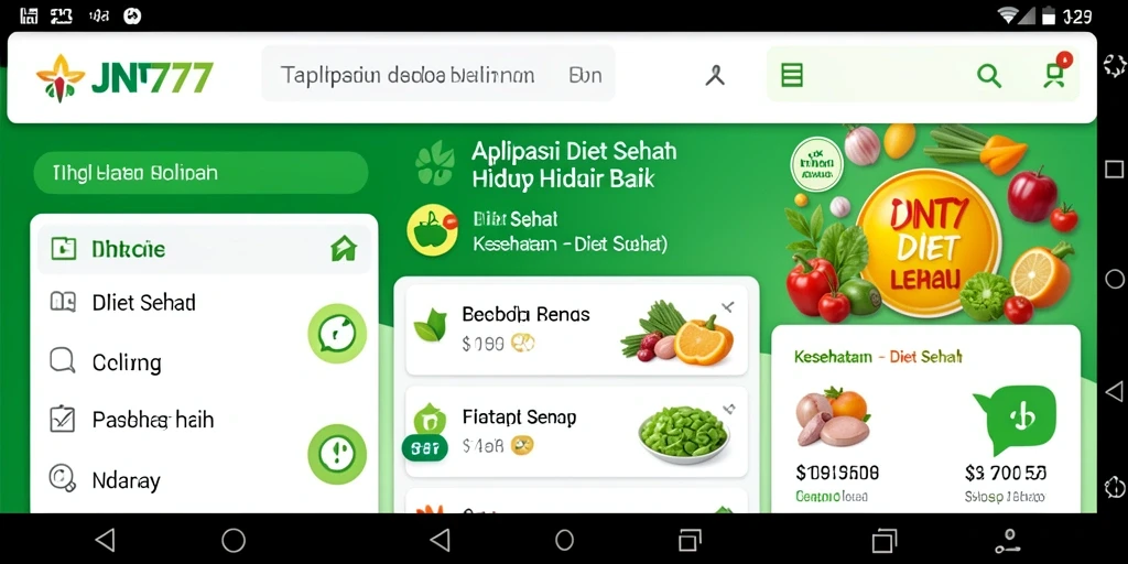 Tampilan antarmuka JNT777 yang sederhana dan fungsional.