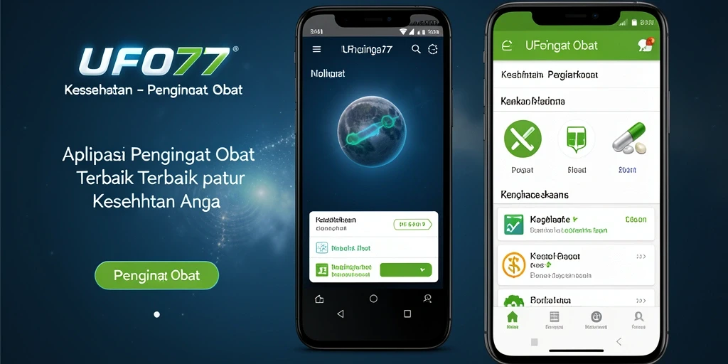 Antarmuka pengguna UFO77 yang sederhana dan fungsional.