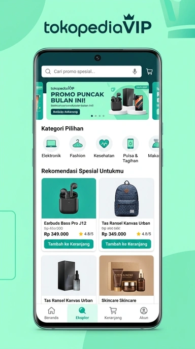 Aplikasi Terpopuler & Kanal Uji di tokopediavip — Akses Mudah dan Terpercaya